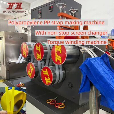 Linea di produzione di cinghie in PP 5-19 mm personalizzabile con macchina di avvolgimento automatica