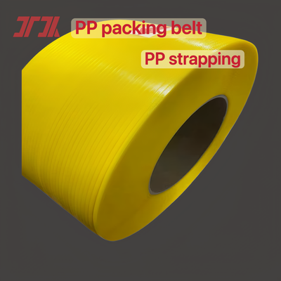 100% di polipropilene PP Strapping 12mm PET PP Strappa di imballaggio per le macchine di strappaggio automatiche