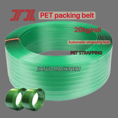 Cintura di imballaggio in PET ad alta velocità automatica da 12 mm per attrezzi di imballaggio manuali