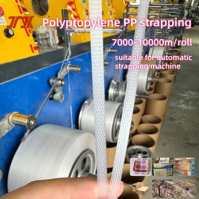 5-19mm PP cintura linea di estrusione utilizzare materiale riciclabile con 200 kg materiale barile