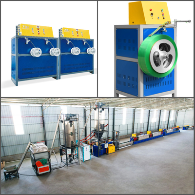 Linea di produzione della cinghia dell'ANIMALE DOMESTICO del poliestere 22mm in pieno automatici