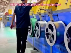 Apparecchiature per la produzione di cinture di acciaio di plastica PET