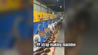 Macchina per la produzione di reggette in PP ad alta capacità con cambio filtro non-stop