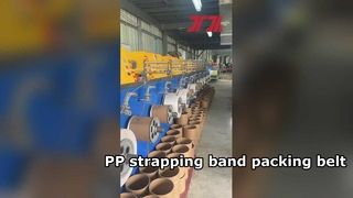 Nastro di imballaggio con reggia in PP da 5-19 mm con buona rettilineità e lunga lunghezza