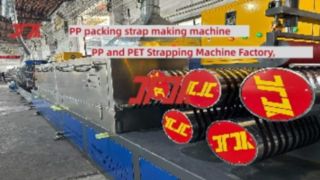 Fabbrica di reggiatrici in PP PET